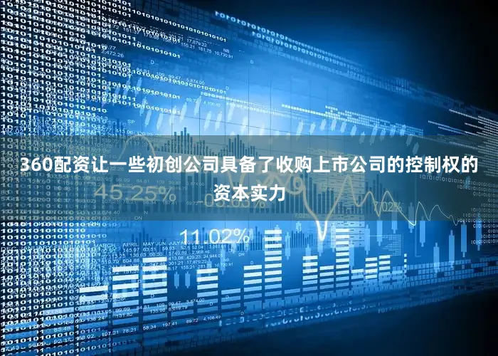 360配资让一些初创公司具备了收购上市公司的控制权的资本实力